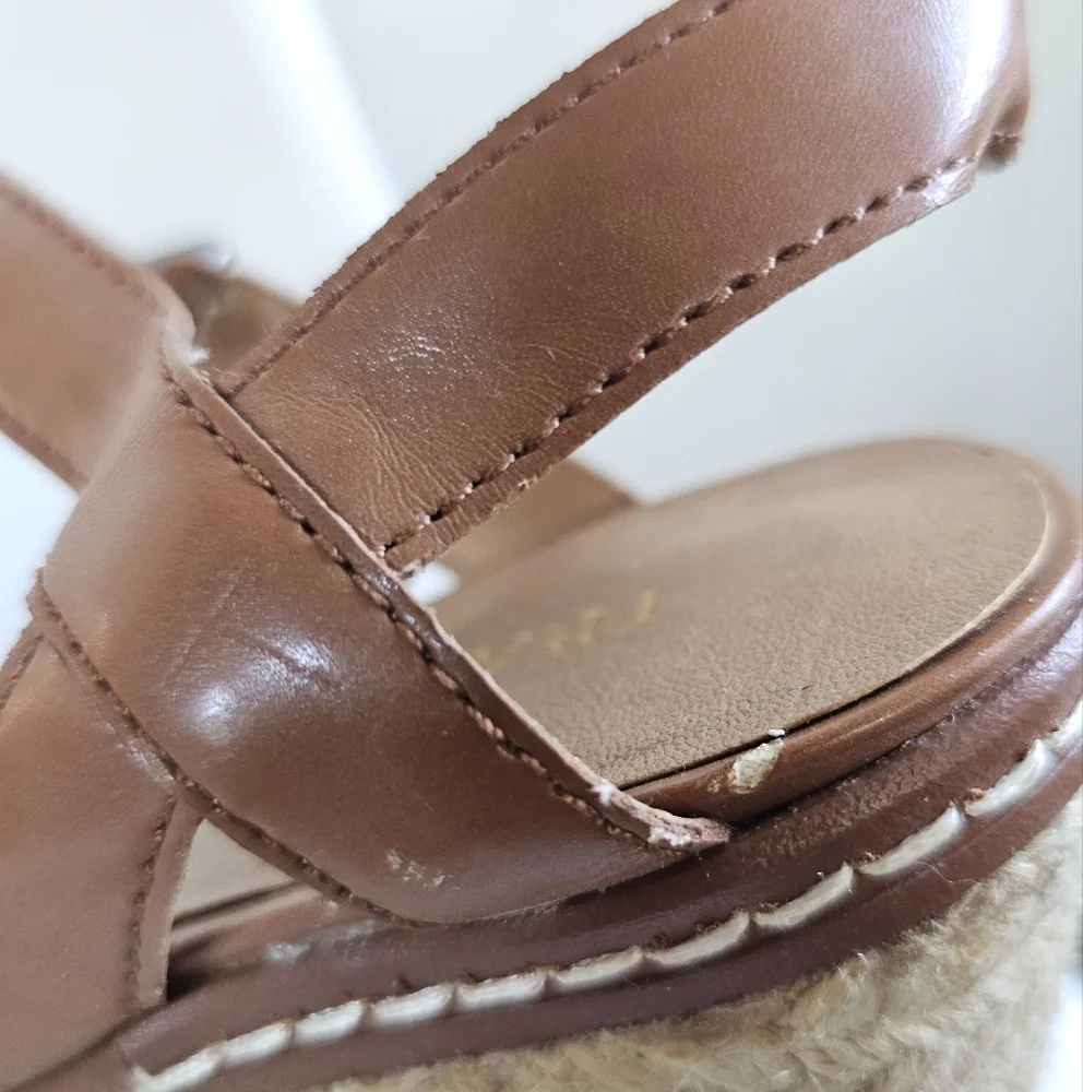 ☆ FRANCO SARTO Dalton Retro Wedge Espadrille